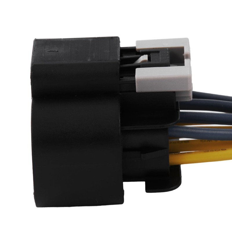 PARSUPPRO 8-Pin/WireHalogen Headlight Connector Plug Harness Repair Pigtail for Fit