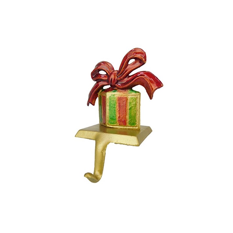 Christmas Concepts® Shaped Christmas Stocking Hanger In Red/Green/Gold