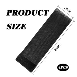 4 Stück African Net Sponge,Peeling Waschlappen Duschtuch, Afrikanischer Netzschwamm,Rückenschrubber Rückenbürste,Exfoliating,Duschschwamm,Afrikanisches Körperpeeling,Body Scrubber Loofah Bath Shower