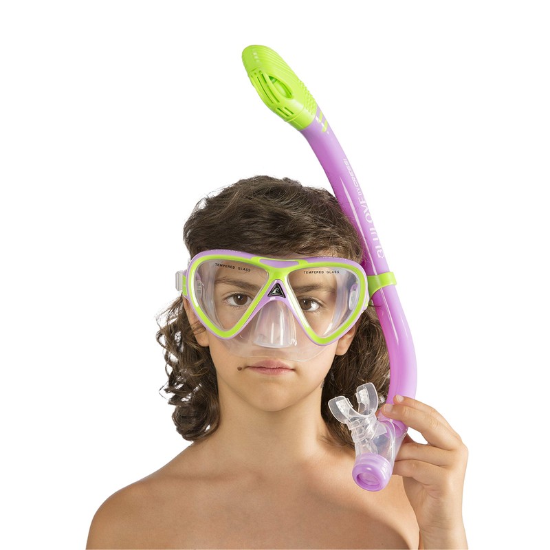 Cressi Pegaso & Iguana, Lilac/Green