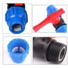 TOP-VIGOR 32mm Stop Tap Valve Connector for HDPE or Alkathene
