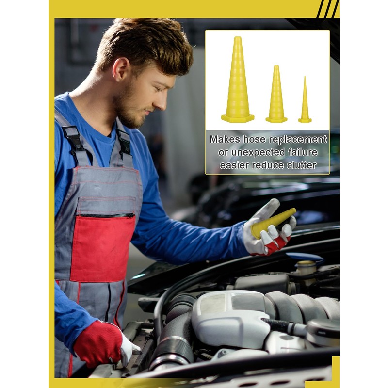 Innconee Hydraulic Oil Service Plugs Large Medium Small Sizes Multi
