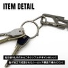 TITAN MANIA Keychain, Stylish, Carabiner, Titanium, Camping, Outdoors, Lightweight, Waist
