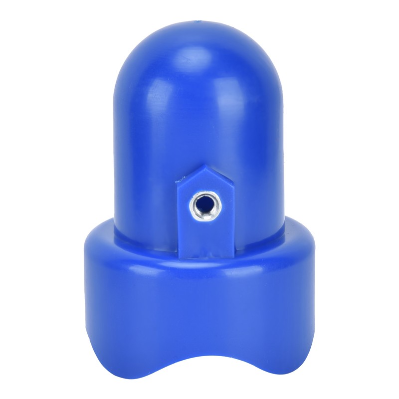 10Pcs Trampoline Enclosure Pole Cap with Screw Thumb Safety Rail
