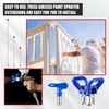 Lanties 9 Pieces Paint Sprayer Airless Reversible Spray Tip Nozzles