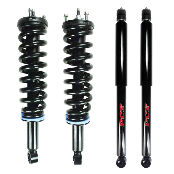 FCS Front Struts Coil Springs & Rear Shocks Kit For Toyota Tundra 2000-2006 RWD