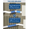 Nouscan 4" 9.5Ft Mini Split Line Set Cover with Flexible