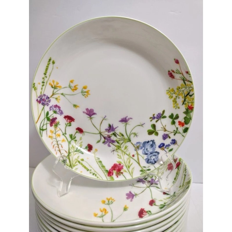 MIKASA TURNOWSKY Wildflowers Garden DINNER Plate 10 3/8 "