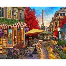 Vermont Christmas Company Evening in Paris Jigsaw Puzzle 1000 Piece