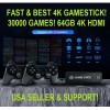 Ampown Retro GD10 30000+ Games 4K HDMI Plug/Play 2 Wireless