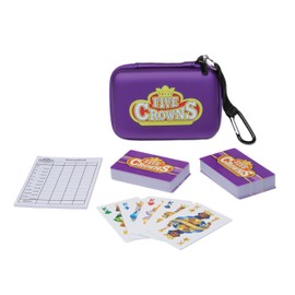Five Crowns Travel Case Rummy Style Card Game for Kids, Family Game Night