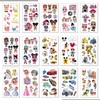 60 Sheets Cute Temporary Tattoo fake tattoos markers for Kids
