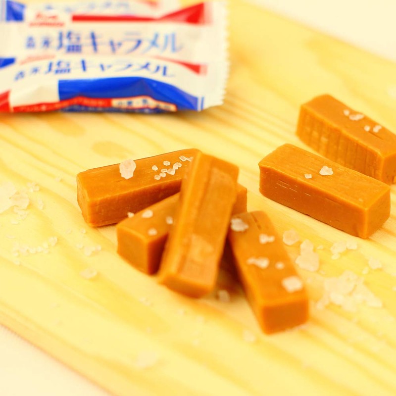 Morinaga Salt Caramel Bag, 3.2 oz (92 g) x 6