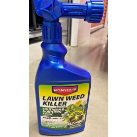 BioAdvanced 32-fl oz Hose End Sprayer Concentrated Lawn Weed Killer