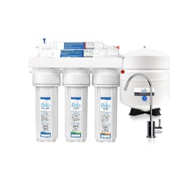 Premier Water Reverse Osmosis Water Filtration System – 150 GPD, 5 Stage RO Water Purifier with Storage Tank – Under Sink Water Filter
