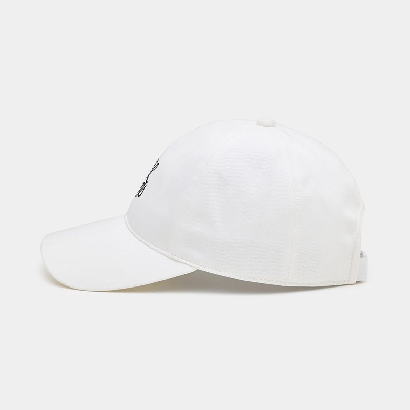 [キャロウェイ] キャップ コットン 機能スベリ（吸汗速乾） ロゴ刺繍 ソフトツバ ゴルフ C25291204 レディース 1030_ホワイト