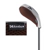 Andux Mesh Golf Iron Club Head Covers with Zipper Left