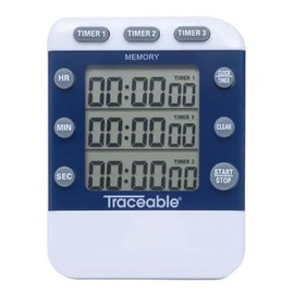 Traceable Triple-Display Digital Timer with Calibration
