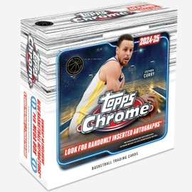 Baloncesto Topps Chrome 2024-25 - Sellado de fábrica - Mega Box