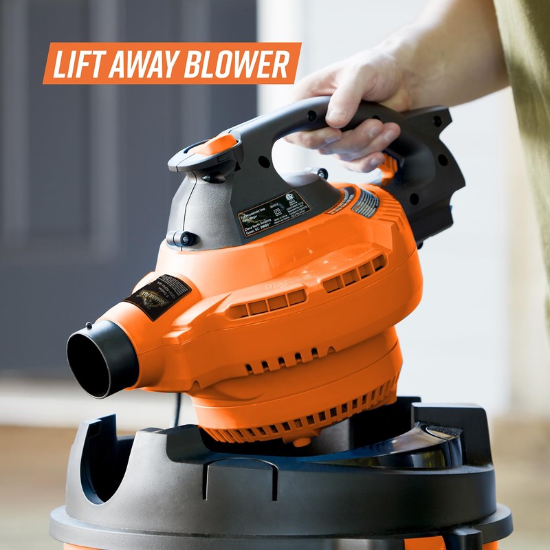 Armor All VBV809 0901 8-Gallon 4.5 Peak HP Wet/Dry Vacuum