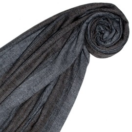 Lorenzo Cana Luxury Men's Scarf 100% Cashmere Scarf Natural Fibre Men's Scarf - 70 x 200 cm