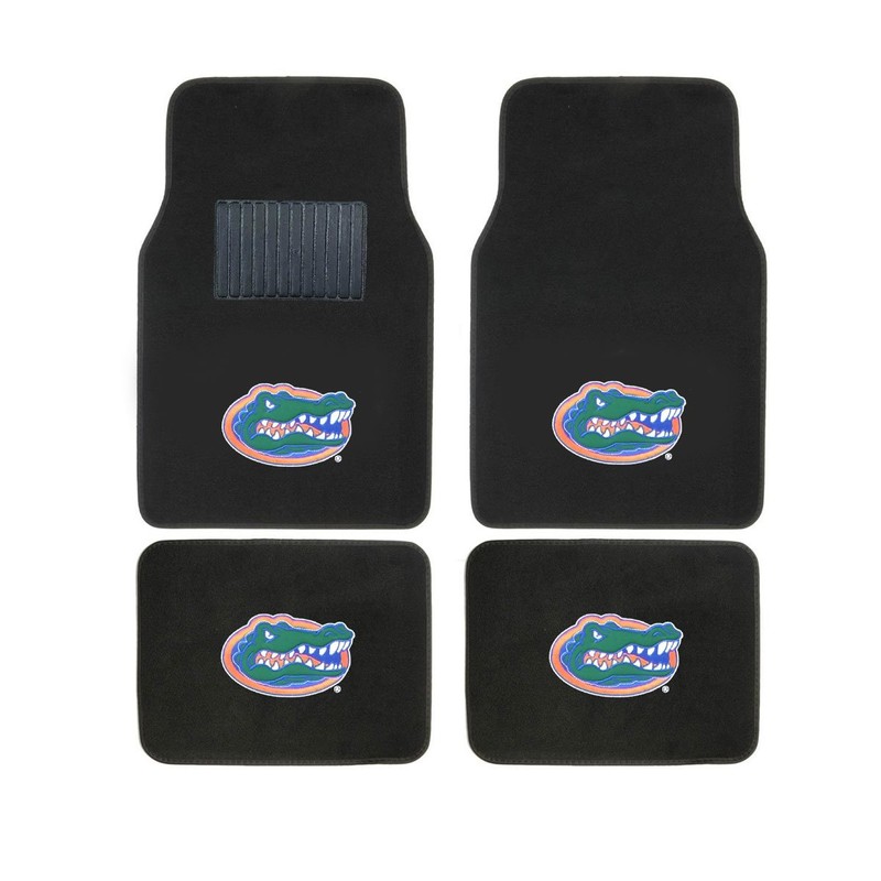 Florida Gators 4 Pc Carpet Floor Mats