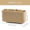 GWAWG Bag Insert Organizer,Organizer for Longchamp,Multi-Pocket Bag Insert Organizer With