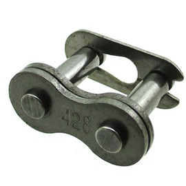 DJ-Motor 428 Chain Master Link Clips For CRF TTR KLX 50cc 70cc 90cc 110cc 125cc 150cc 160cc 190cc 200cc 220cc 250cc Dirt Pit Bike ATV Go Kart 4 Wheeler TaoTao Sunl Apollo (20PCS）