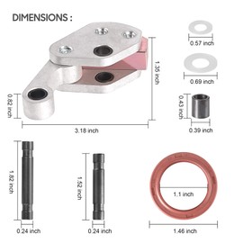 10L0L Golf Carts Drive Clutch Repair Kit for Yamaha G2, G8, G9, G11, G14