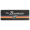 Ford Bronco Retro Stripe Metal Sign - Classic Bronco Wall