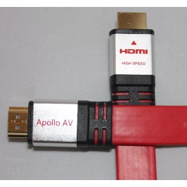 Apollo AV Lightning v2 1.0M HDMI 5% Silver-plated OFC v1.4 High Speed w/Ethernet