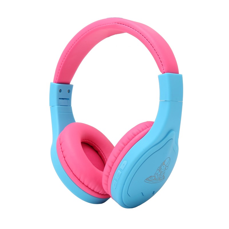 Bluetooth Kids Headphone Stereo Noise Reduction RGB Light Foldable Children