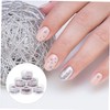 Healeved Star Sequins Nail Flakes 6 Boxes of 5-Pointed Glitters