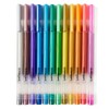 KINGART® Metallic Gel Pens, Scrapbook, Journals, or Drawing, Colored Metallic