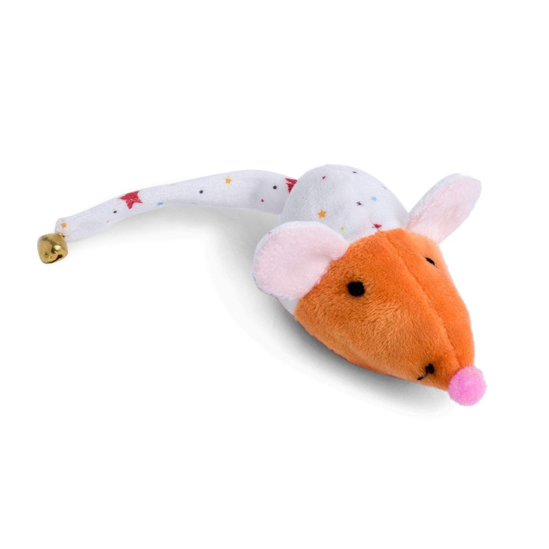 Petface (Little Petface) Bell Mouse Face Kitten Cat Toy (One