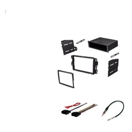 IINAWO Single Din Dash Kit Stereo Installation Install Kit W Wire Harness for Suzuki,for Saturn,for Pontiac,for GMC,for Chevy,for Buick