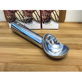 Ice Cream Scoop with Modern Heat-Conducting Aluminum Ergonomic Handleby Sw Cookware: Scoops IceCream Easily| 2 Ounce Portion| One-Piece Design/ No Springs To