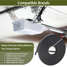 41A5250 Drive Belt 237'' for 7FT Garage Door, 41A5250 Garage Door Openers Belt,41AB050-2 Belt, Compatible with Chamberlain/Craftsman/Liftmaster/Sentex Belt Drive Garage Door Opener