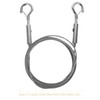 Gadpiparty 2pcs Heavy Duty Steel Wire Rope Hanging Kit with
