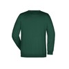 James+Nicholson Unisex Sweatshirt Heavy - dunkelgrün, size: 3xl