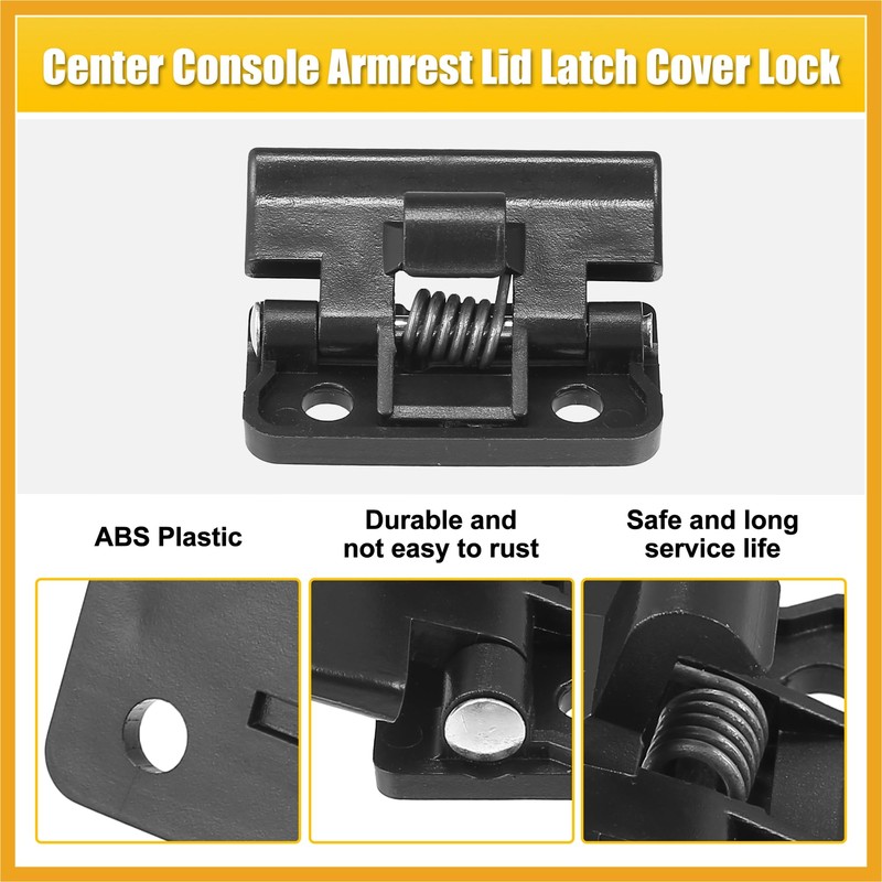 Partuto Center Console Lid Latch for Toyota RAV4 4Runner Camry