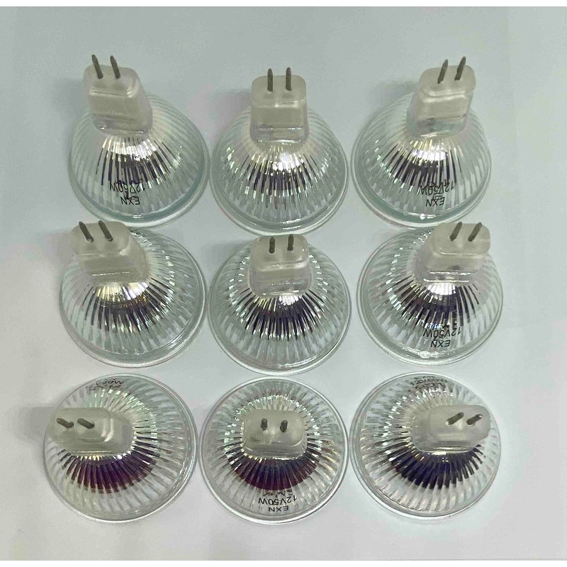 Meetime MR16 Halogen Dichroic Bulbs 12V50w, Halogen Spotlight Bulbs 2