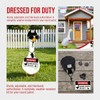 4 Pcs Guard Porch Goose Outfits for 17/23 Inch Lawn