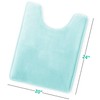 Clara Clark Bathroom Contour Rug, Ultra Soft Non Slip and