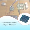 ECSiNG 2Pcs Mini L293D Motor Drive Expansion Board 4 Channel