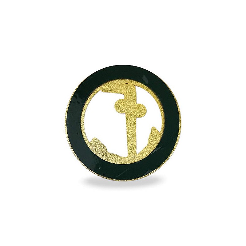 Masonic Car Emblem Tubal Cain Auto Decal