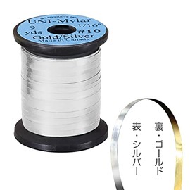 ティムコ(TIEMCO) フライマテリアル UNIマイラー #10 1/16 ゴールド/シルバー 62021407100