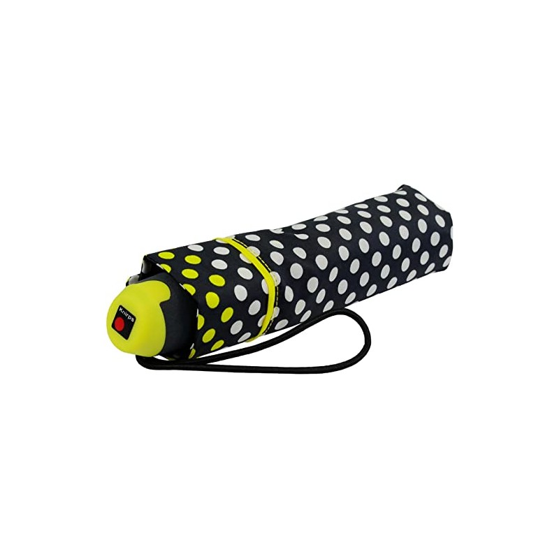 Knirps E.051 Small Manual Pocket Umbrella with Packaging, Ping Pong