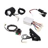 24V 500W Brushed Controller Foot Pedal Front Lamp Lamp Switch
