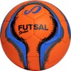 SENDA Belem Training Futsal Ball, Fair Trade Certified, Orange/Blue/Grey/Black, Size